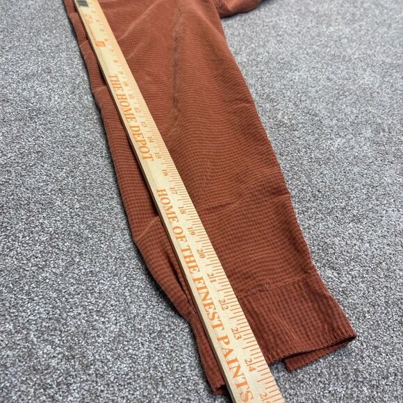 Royal Robbins mens long sleeve button up shirt sz Large orange relaxed fit shirt - Picture 8 of 12